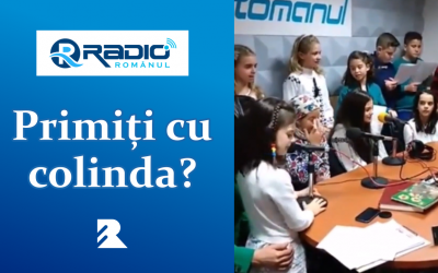 Colinda elevilor din Alcalá de Henares la Radio Românul